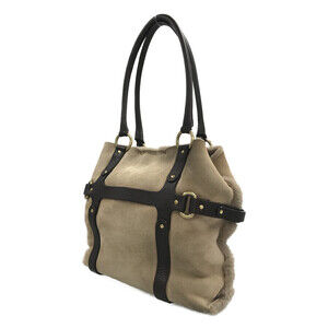 Salvatore Ferragamo Mouton Tote Bag